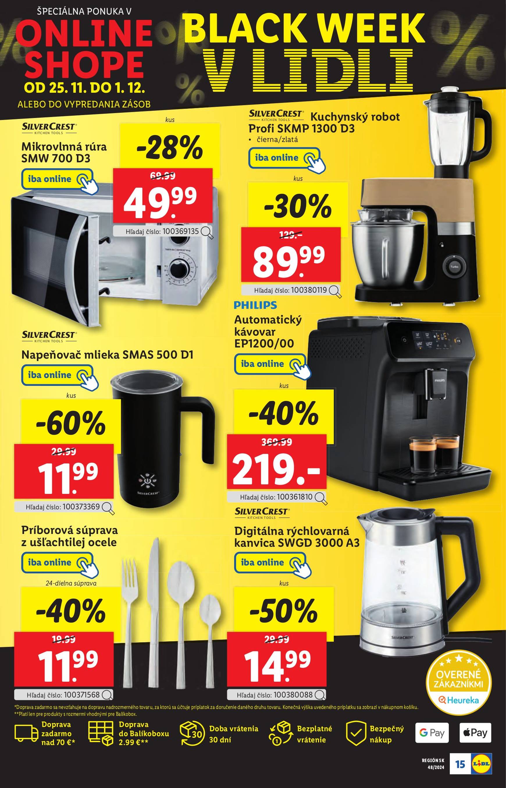 lidl - Lidl - Black Friday leták platný od 25.11. - 01.12. - page: 15