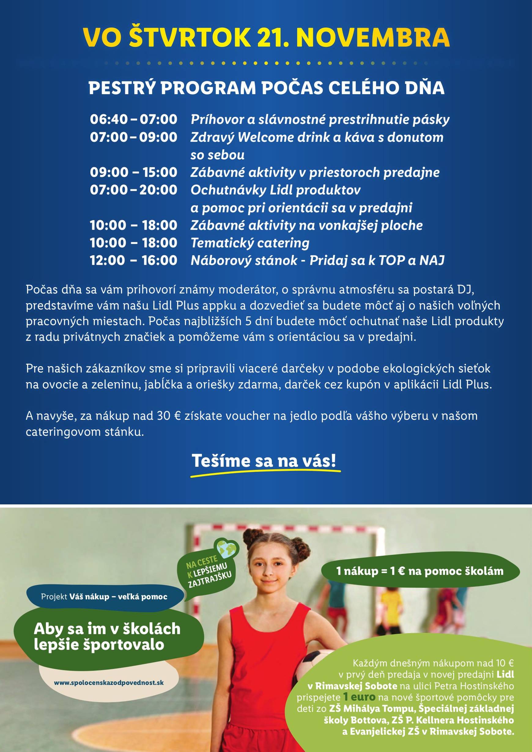 lidl - Lidl - Nová predajňa v Rimavskej Sobote leták platný od 21.11. - 27.11. - page: 8