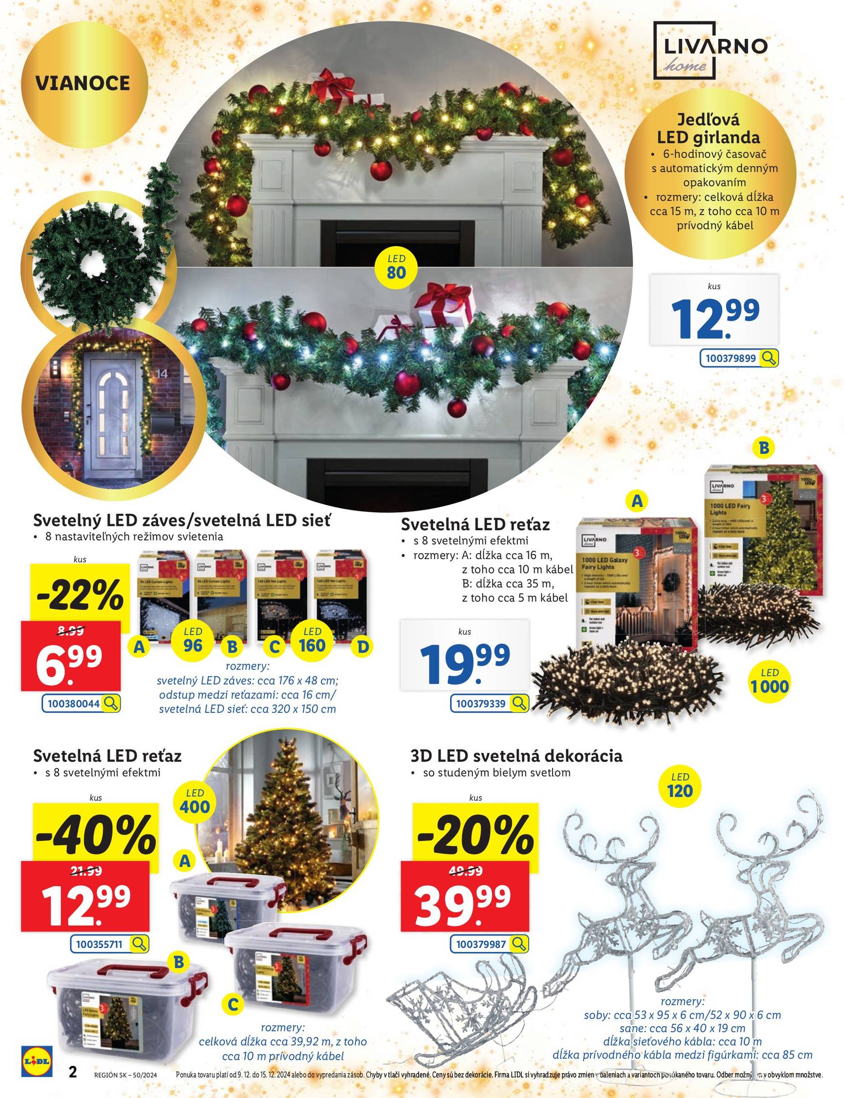 lidl - Lidl.sk leták platný od 09.12. - 15.12. - page: 2