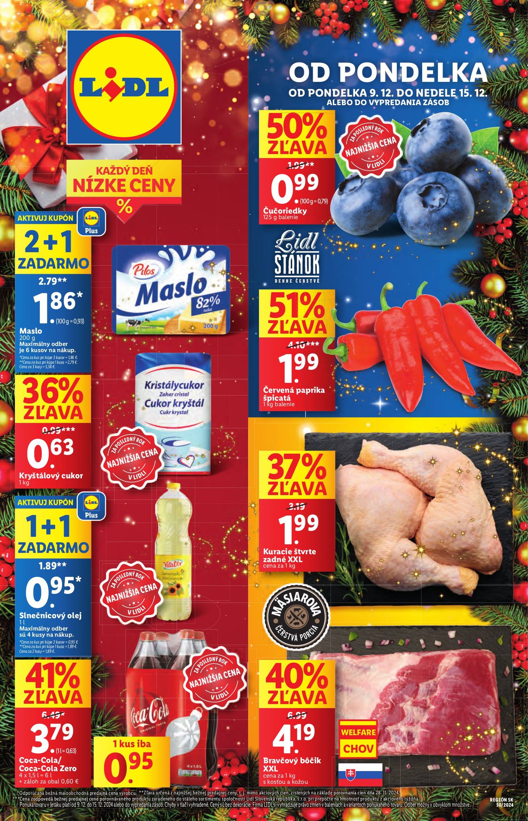 lidl - Lidl leták platný od 09.12. - 15.12.