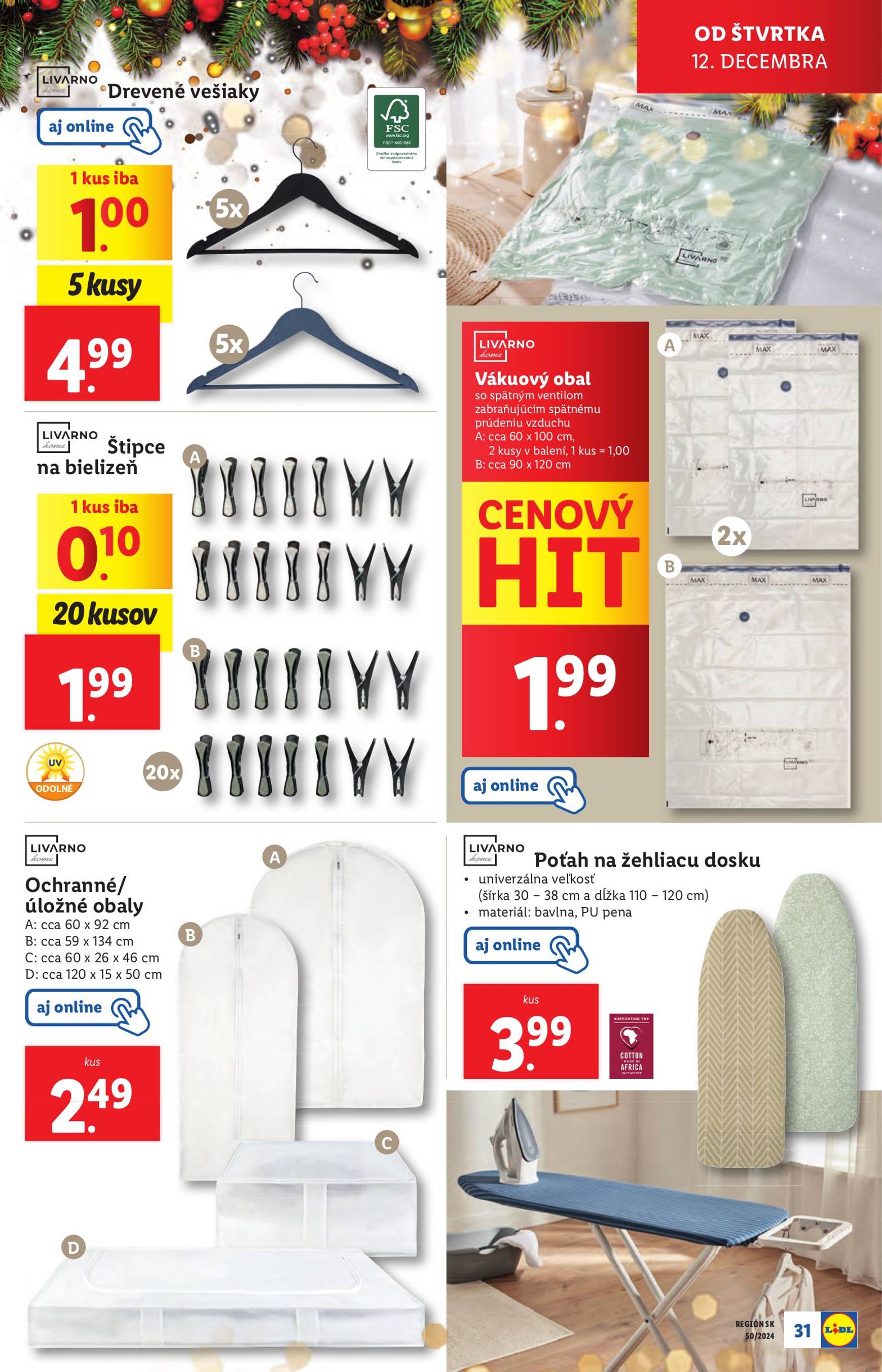 lidl - Lidl - Spotrebný tovar leták platný od 09.12. - 15.12. - page: 33