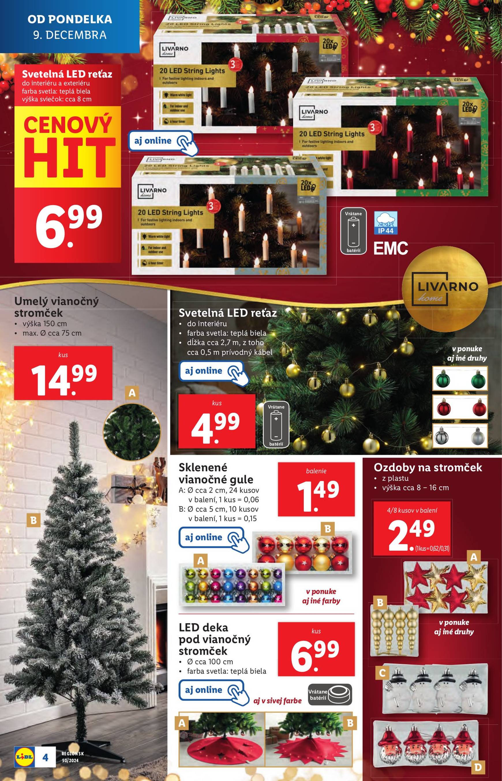 lidl - Lidl - Spotrebný tovar leták platný od 09.12. - 15.12. - page: 4