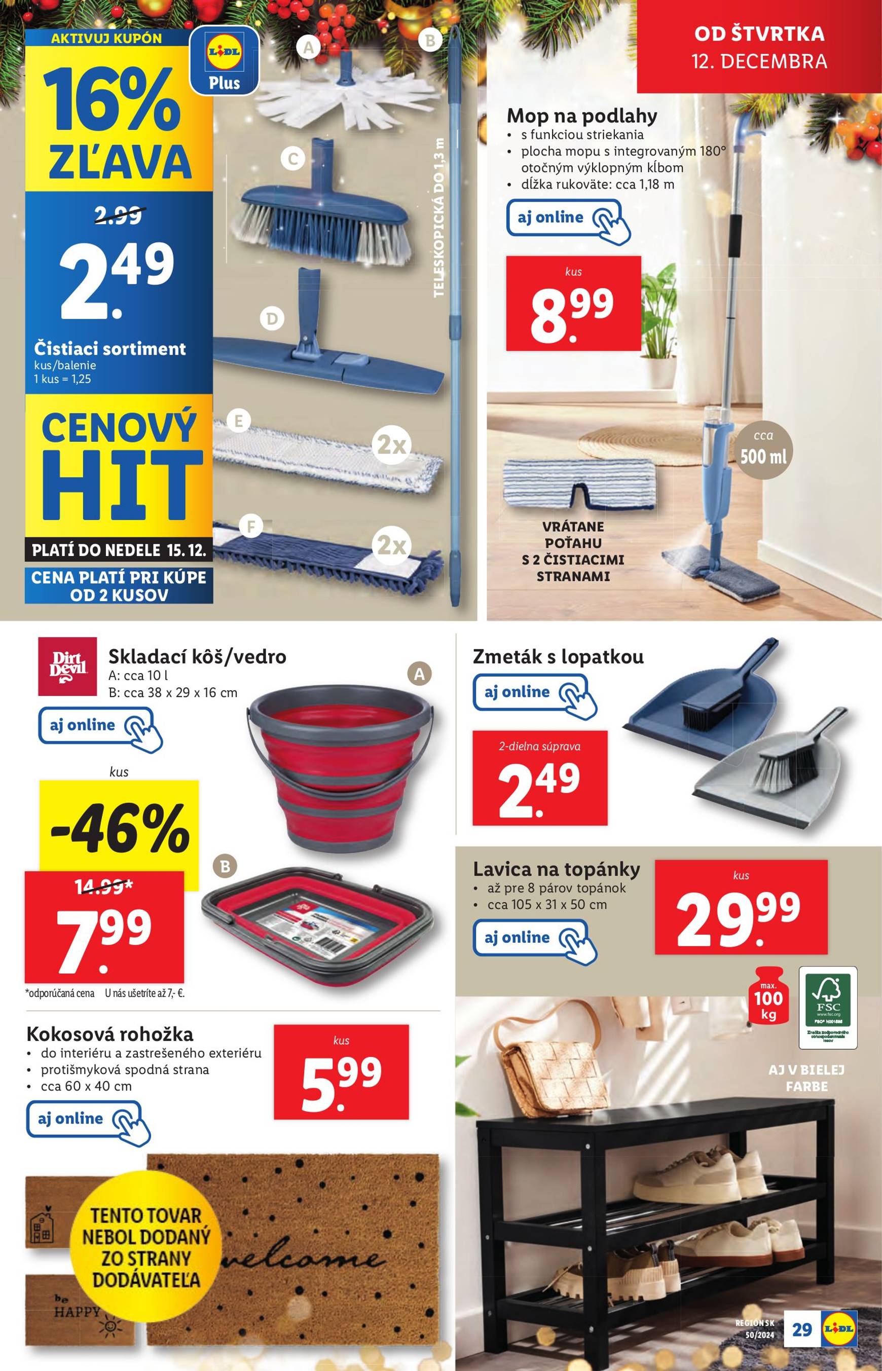 lidl - Lidl - Spotrebný tovar leták platný od 09.12. - 15.12. - page: 31