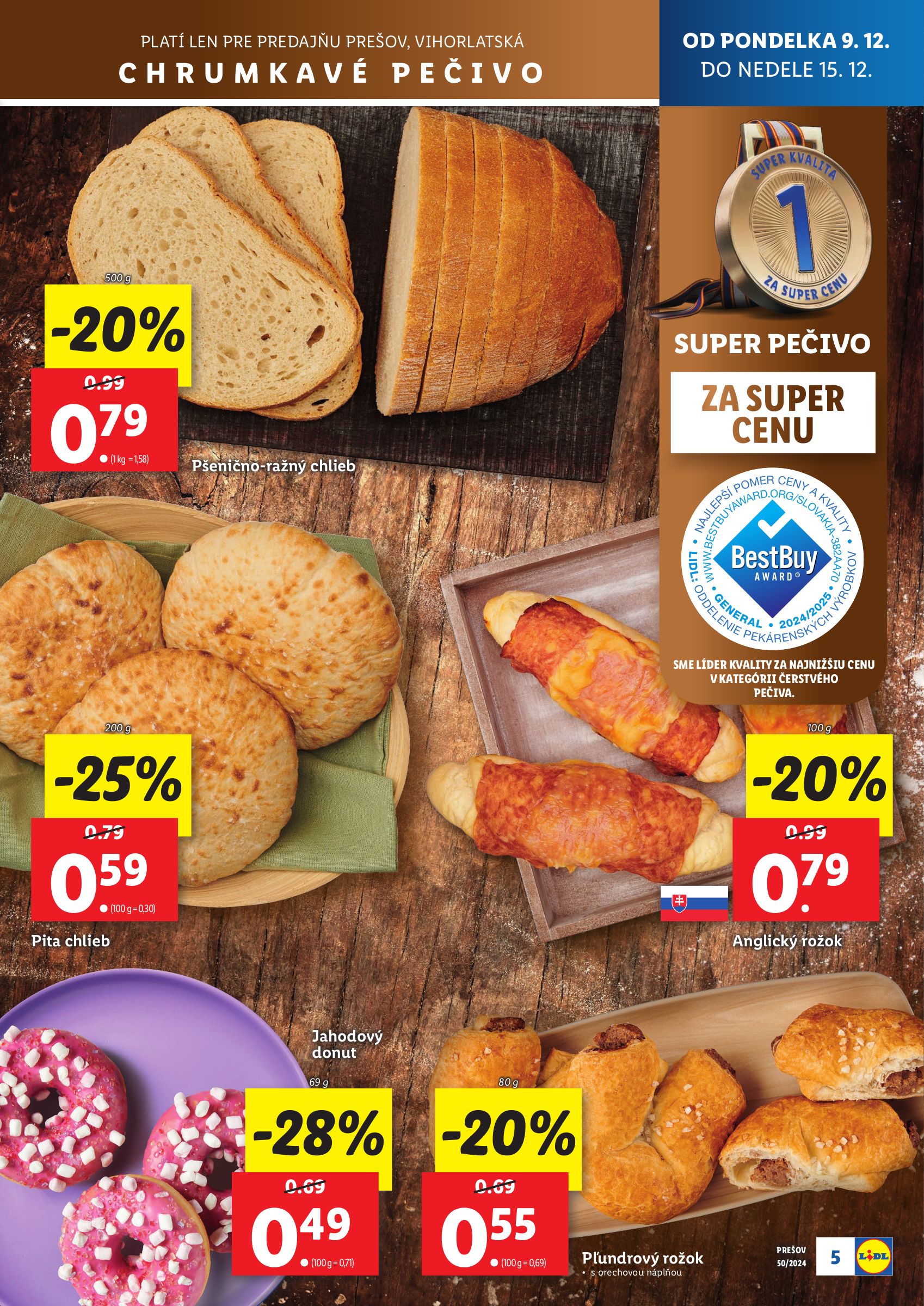 lidl - Lidl - Nová predajňa v Prešove leták platný od 09.12. - 15.12. - page: 5