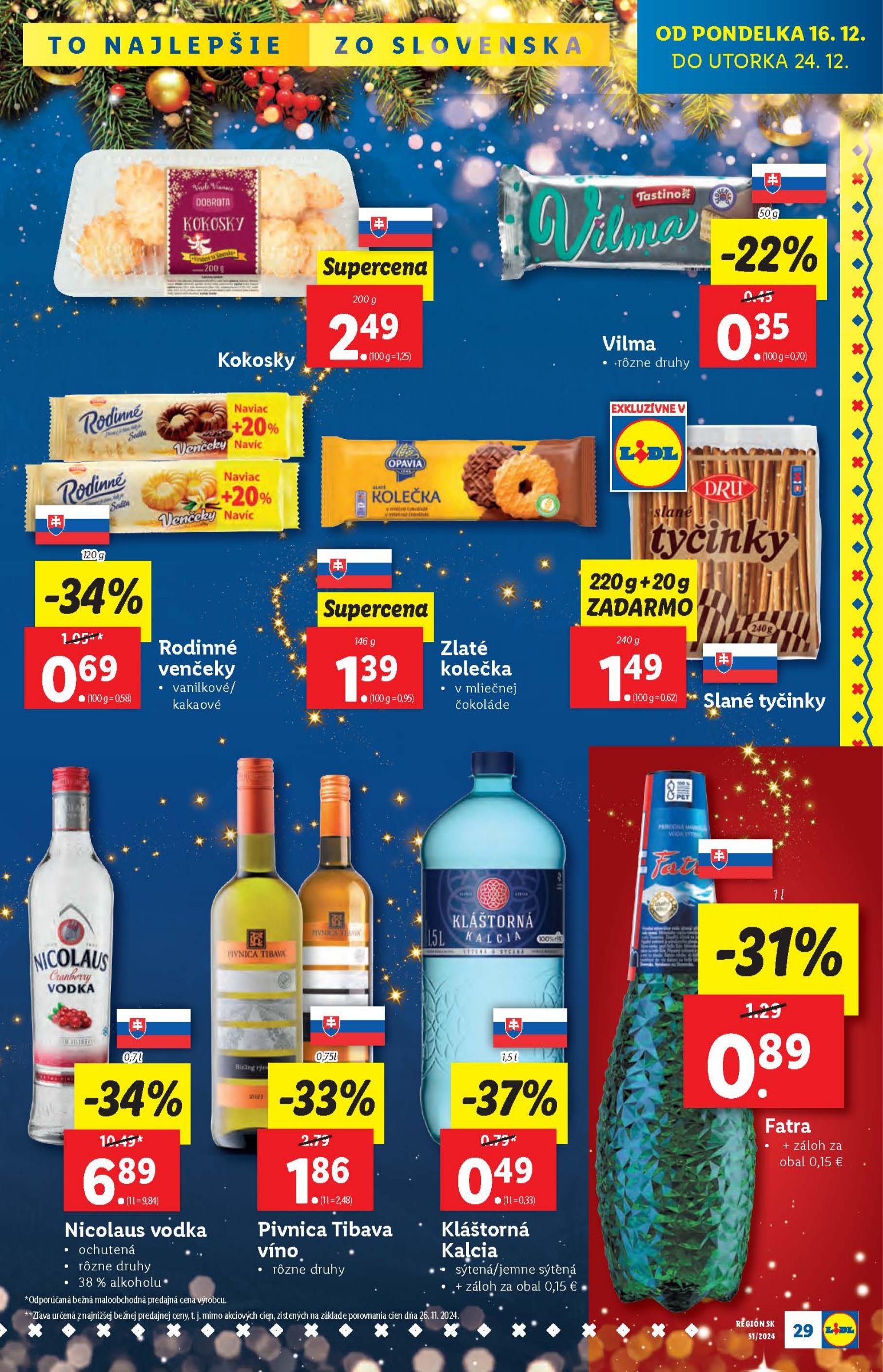 lidl - Lidl leták platný od 16.12. - 24.12. - page: 33