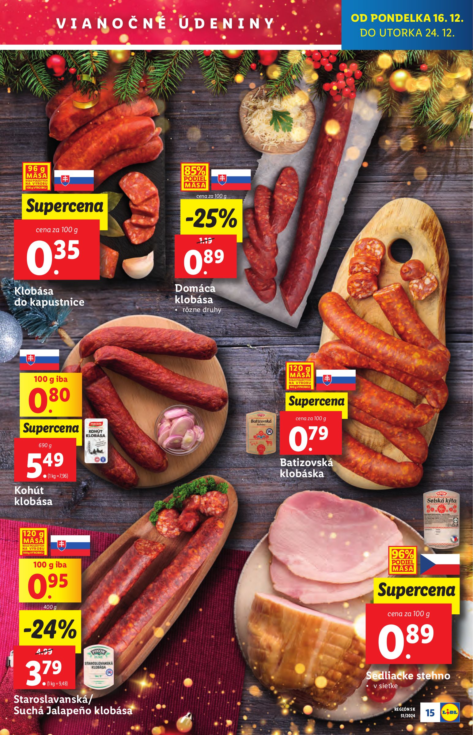 lidl - Lidl leták platný od 16.12. - 24.12. - page: 19