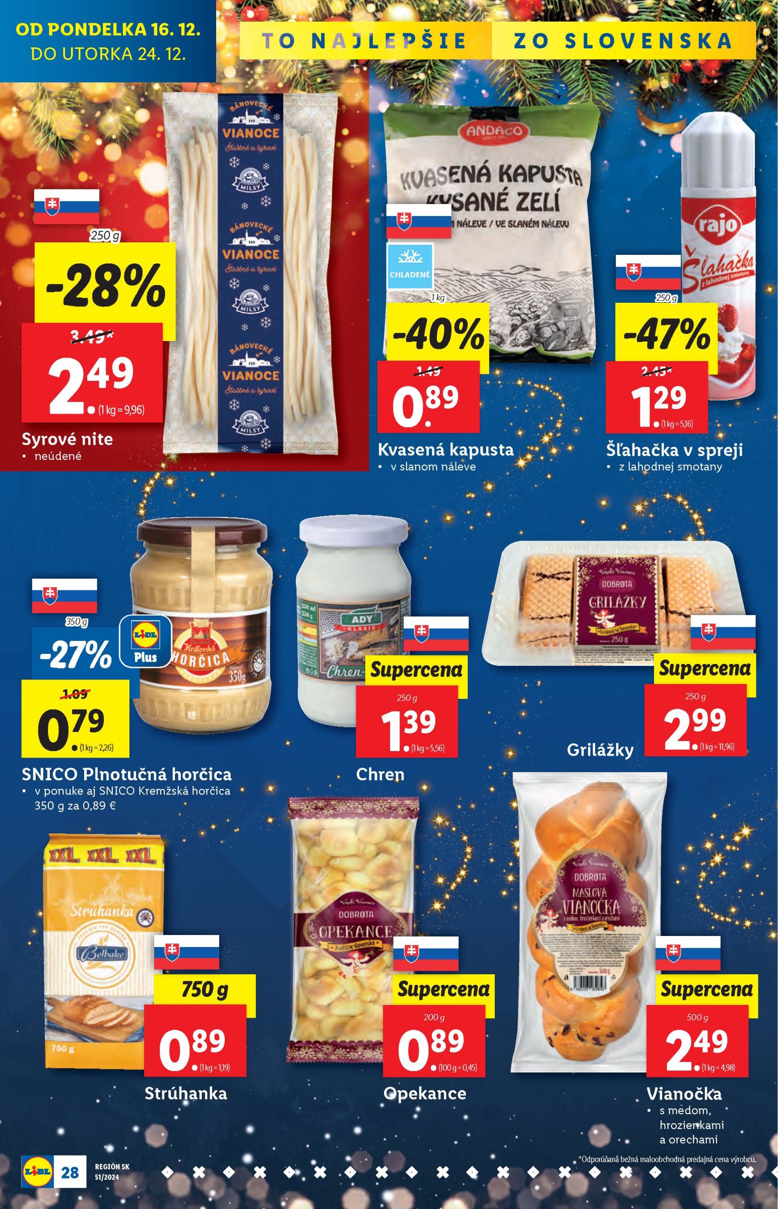 lidl - Lidl leták platný od 16.12. - 24.12. - page: 32