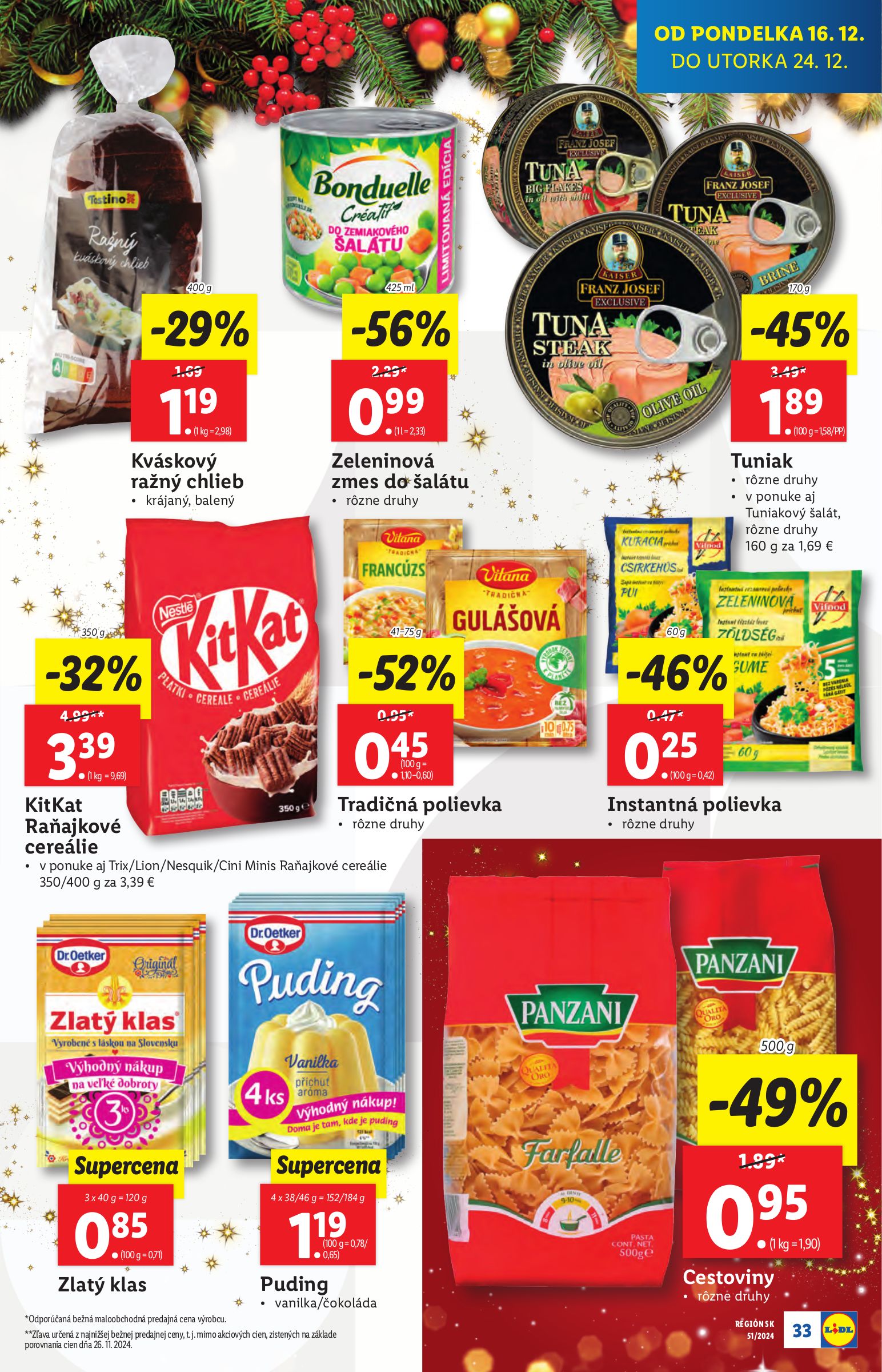 lidl - Lidl leták platný od 16.12. - 24.12. - page: 37