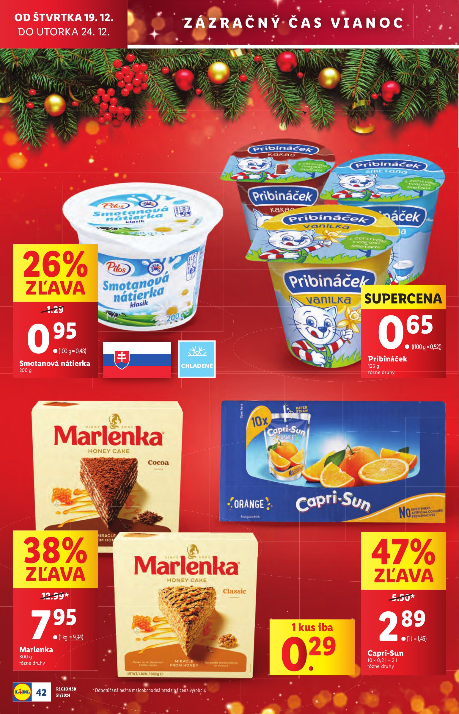 lidl - Lidl leták platný od 16.12. - 24.12. - page: 52