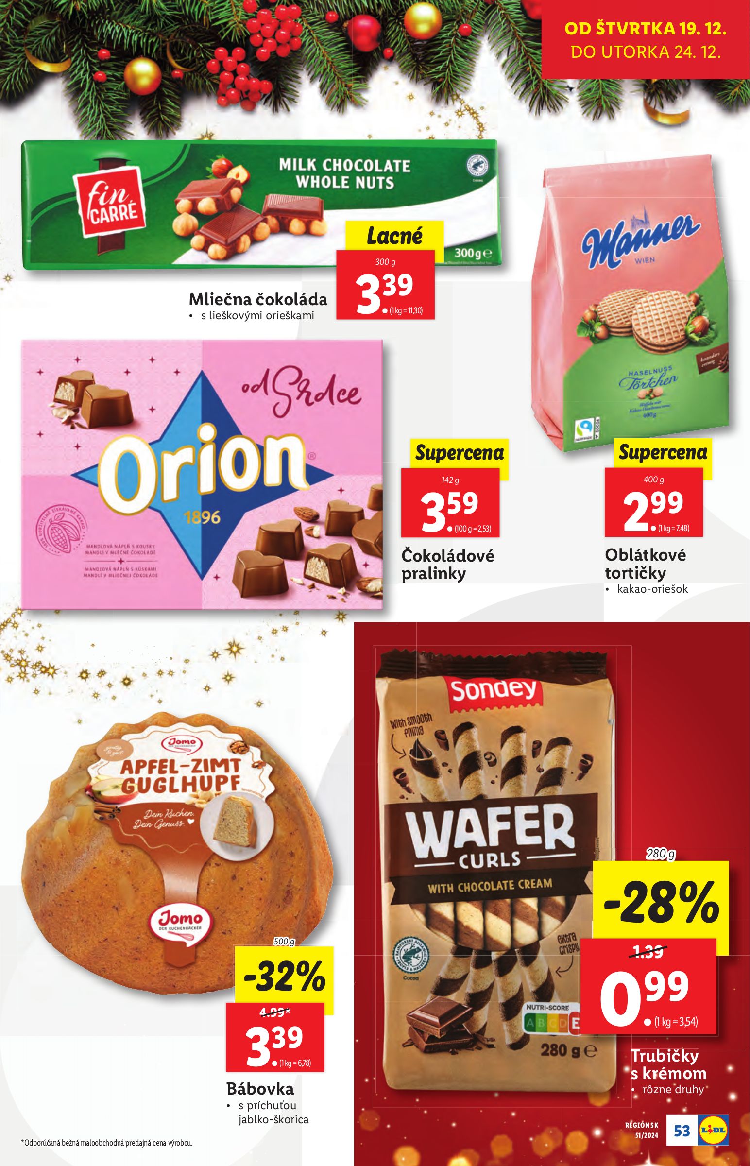 lidl - Lidl leták platný od 16.12. - 24.12. - page: 63