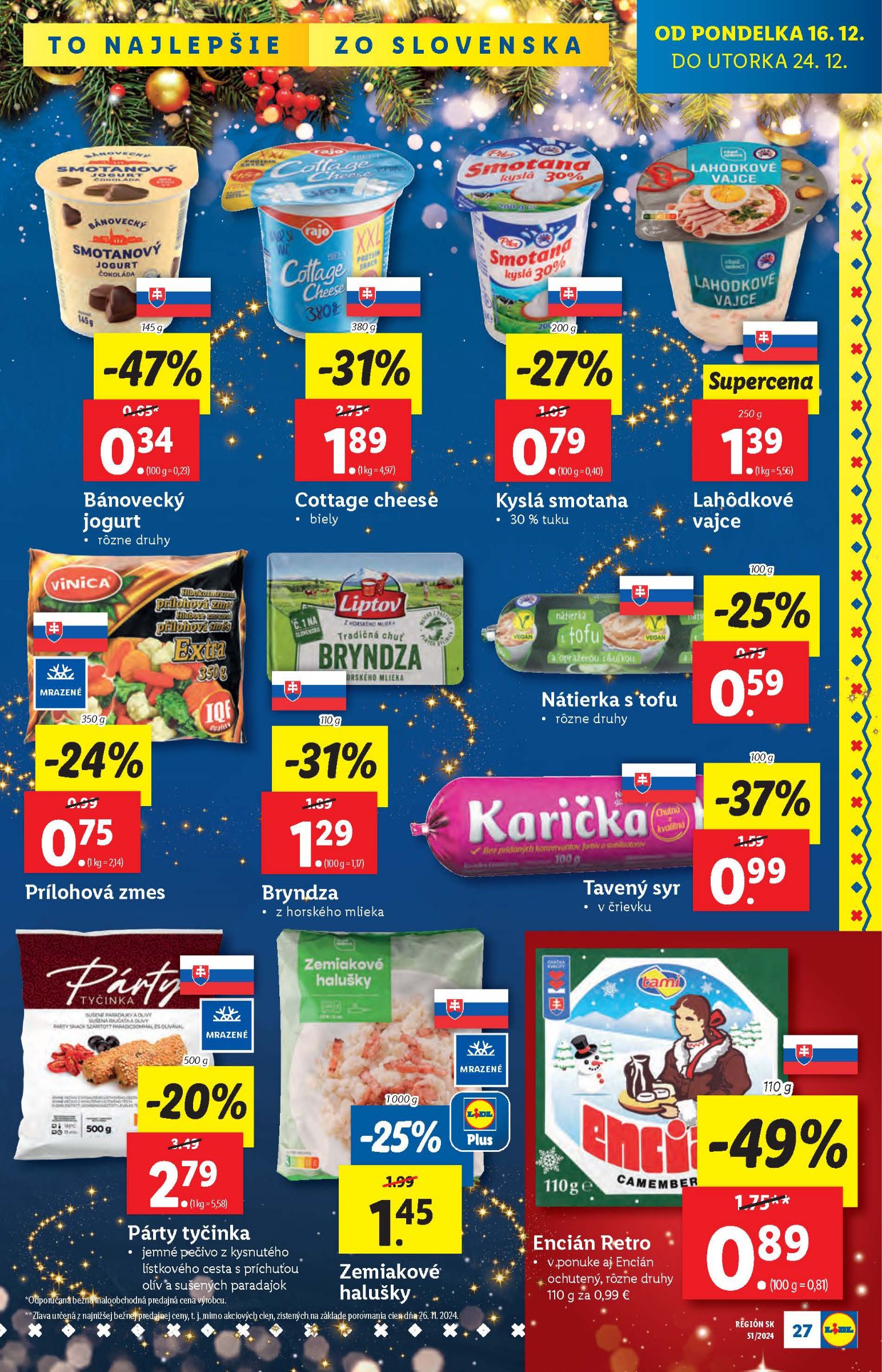 lidl - Lidl leták platný od 16.12. - 24.12. - page: 31