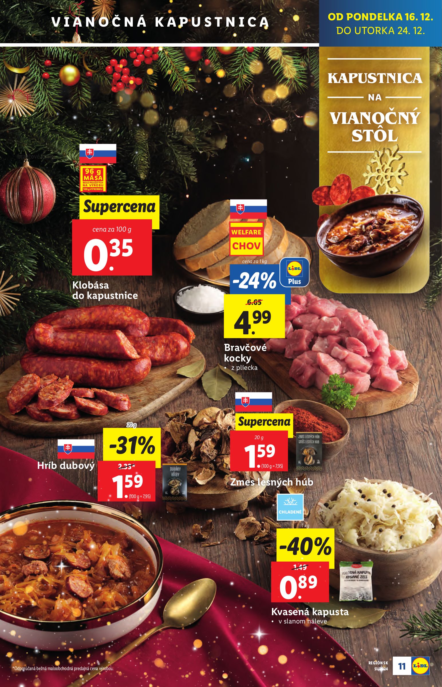 lidl - Lidl leták platný od 16.12. - 24.12. - page: 15