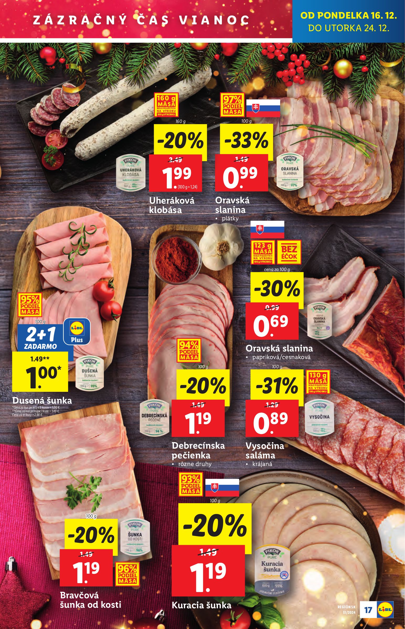 lidl - Lidl leták platný od 16.12. - 24.12. - page: 21