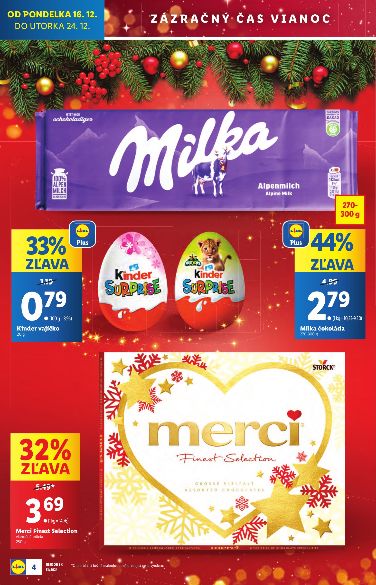 lidl - Lidl leták platný od 16.12. - 24.12. - page: 4