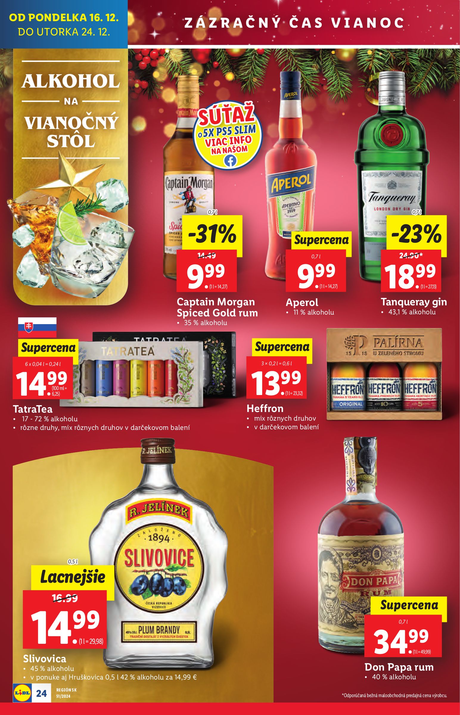 lidl - Lidl leták platný od 16.12. - 24.12. - page: 28