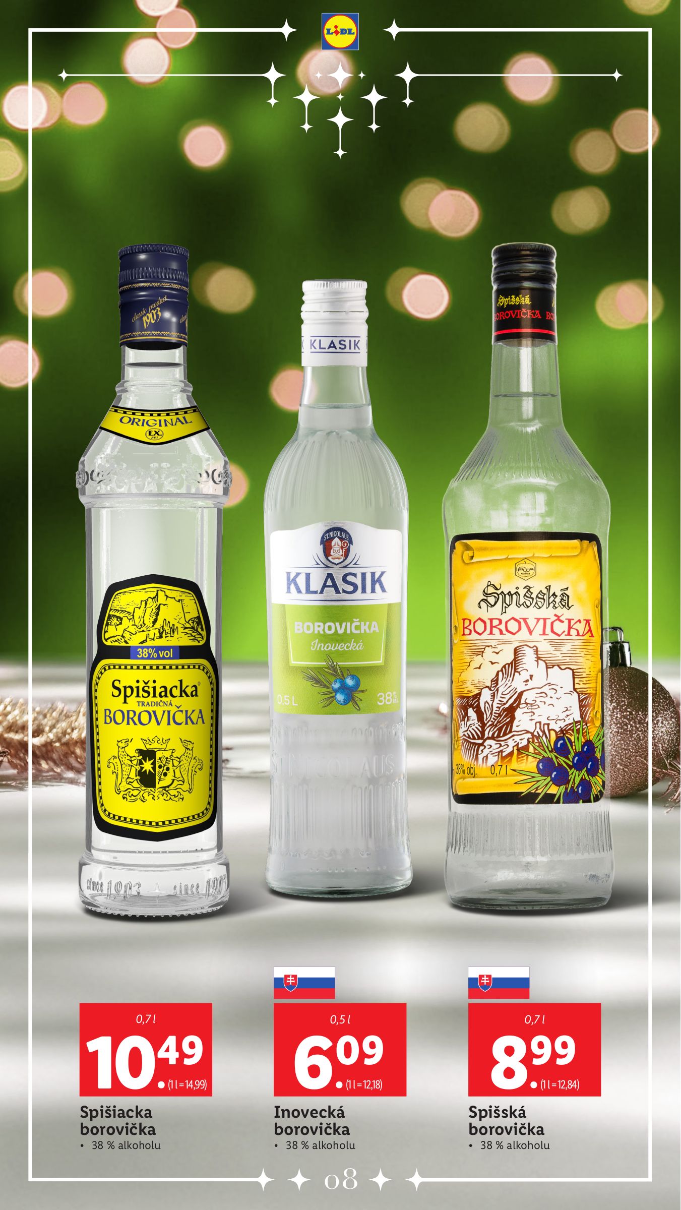 lidl - Lidl - Vianočný alkohol leták platný od 11.12. - 31.12. - page: 8