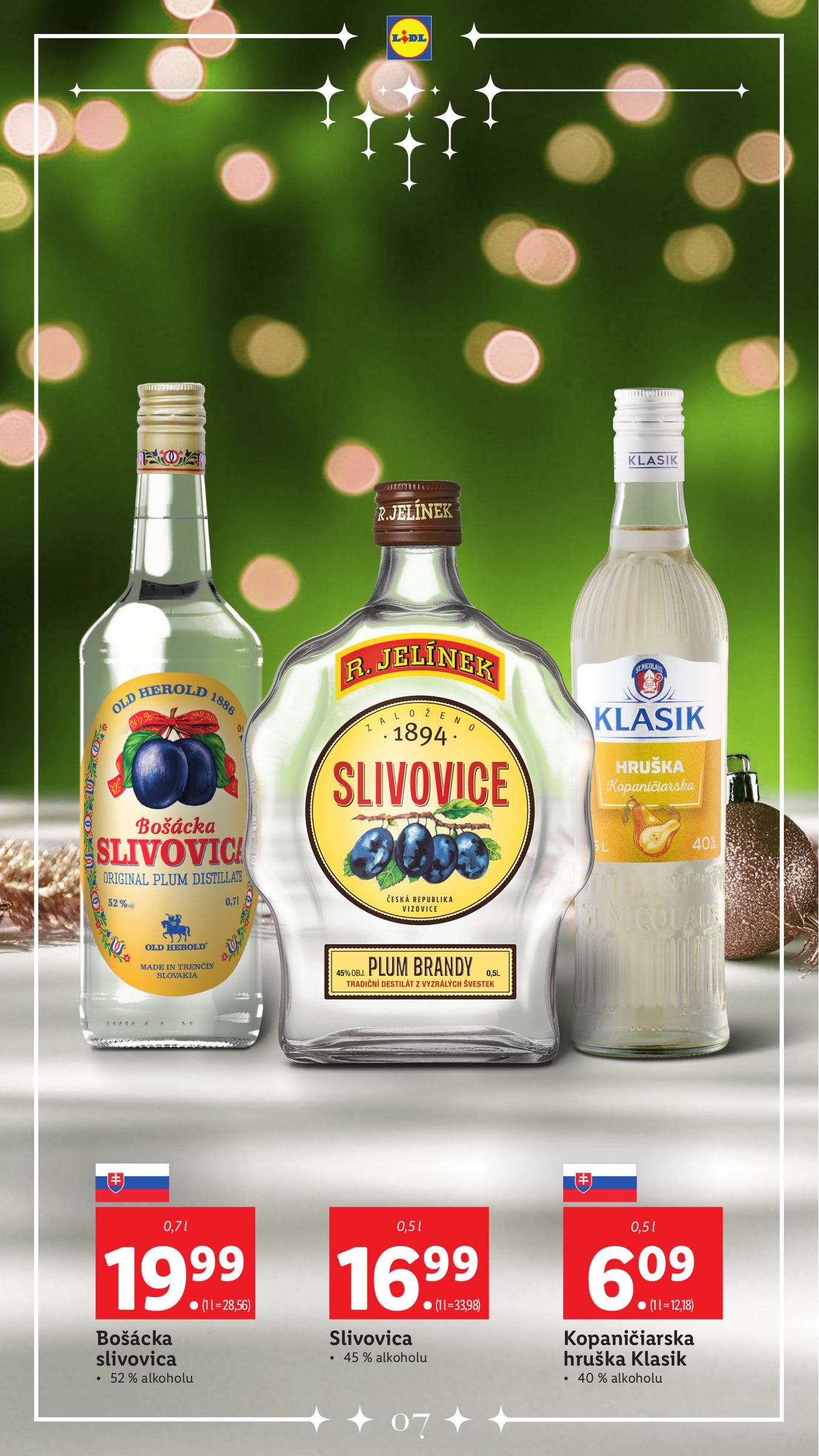 lidl - Lidl - Vianočný alkohol leták platný od 11.12. - 31.12. - page: 7