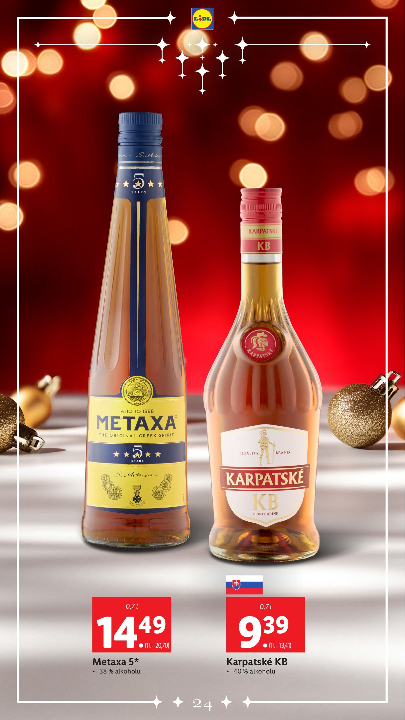 lidl - Lidl - Vianočný alkohol leták platný od 11.12. - 31.12. - page: 24