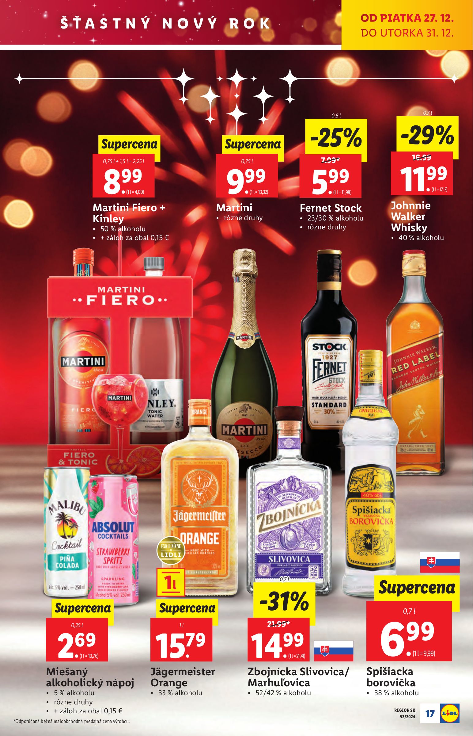 lidl - Lidl leták platný od 27.12. - 31.12. - page: 25