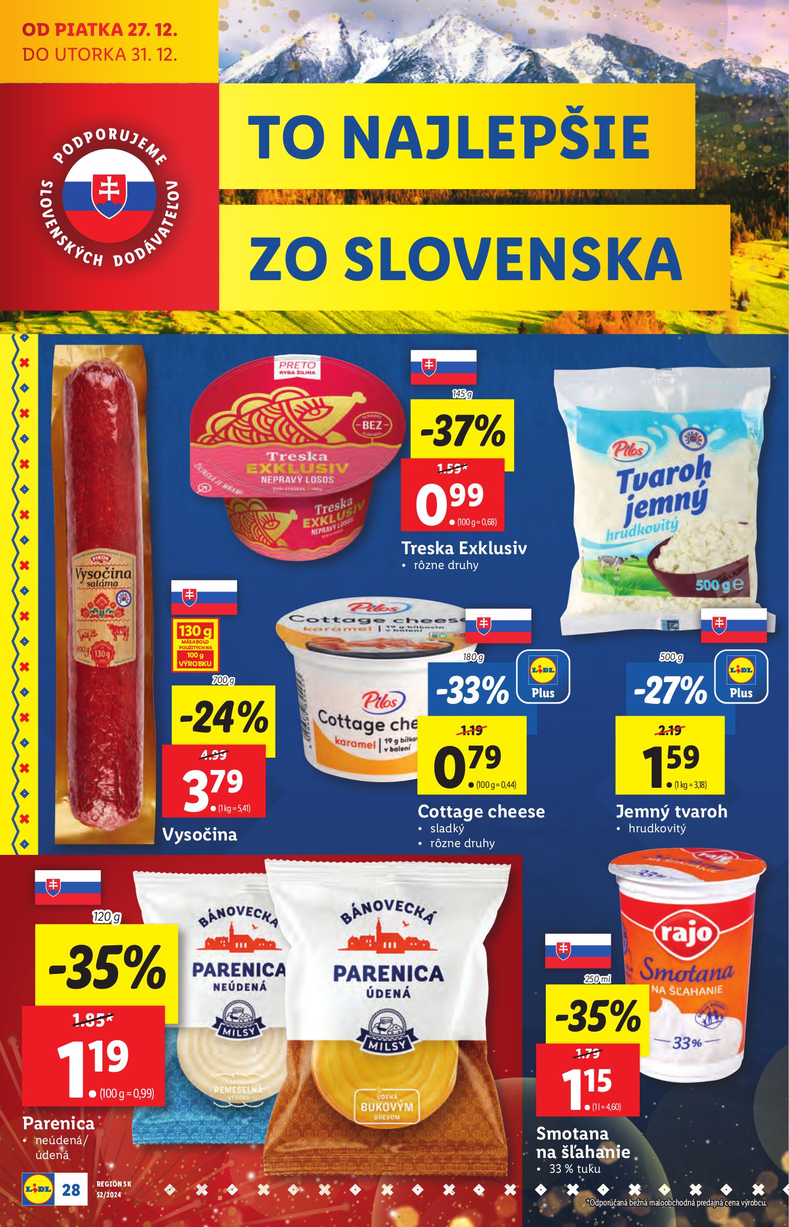 lidl - Lidl leták platný od 27.12. - 31.12. - page: 36