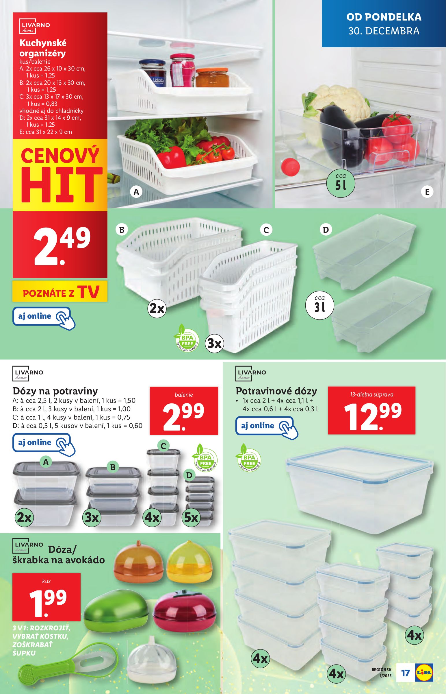 lidl - Lidl - Spotrebný tovar leták platný od 27.12. - 31.12. - page: 17