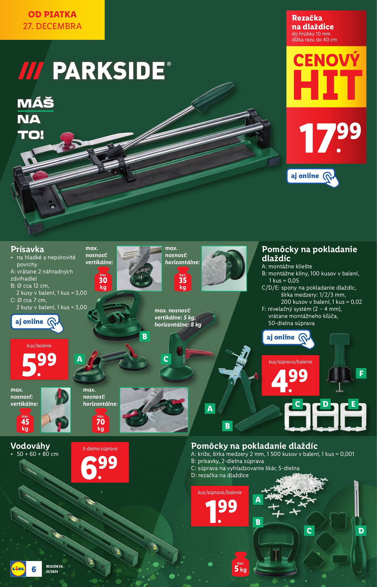 lidl - Lidl - Spotrebný tovar leták platný od 27.12. - 31.12. - page: 6