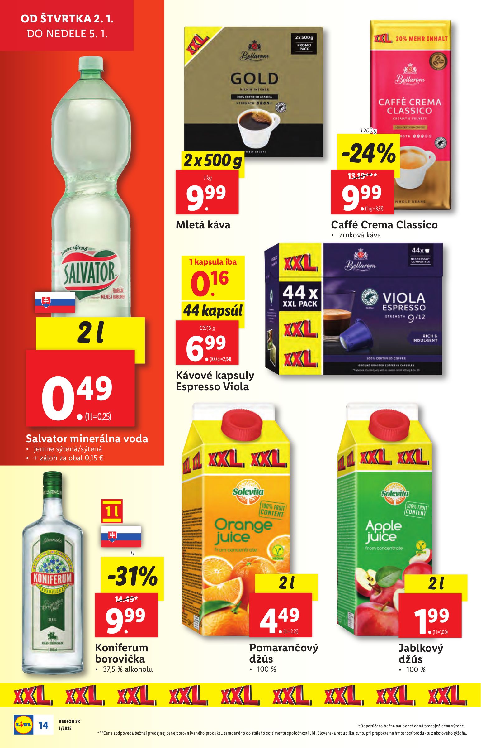 lidl - Lidl leták platný od 02.01. - 05.01. - page: 14