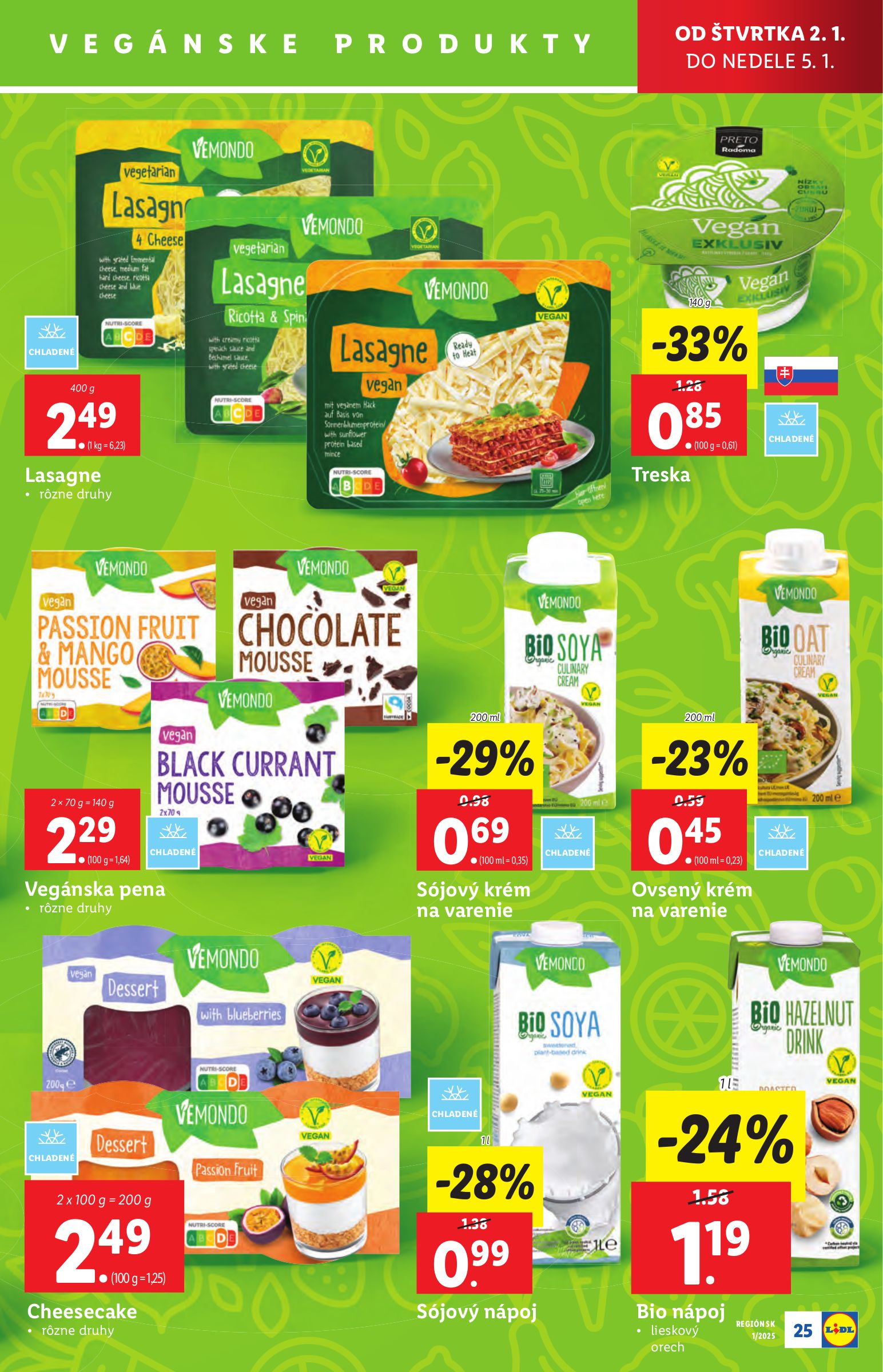 lidl - Lidl leták platný od 02.01. - 05.01. - page: 25