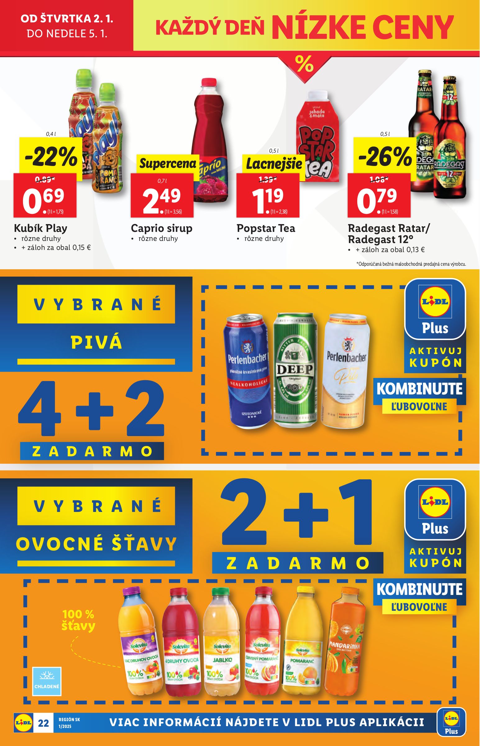 lidl - Lidl leták platný od 02.01. - 05.01. - page: 22