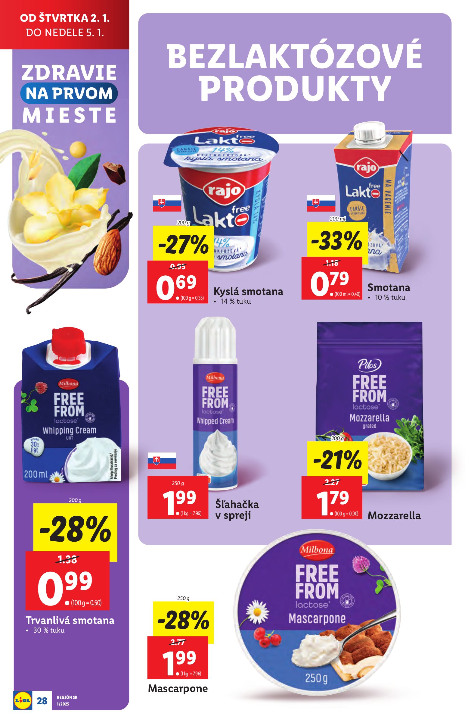 lidl - Lidl leták platný od 02.01. - 05.01. - page: 28