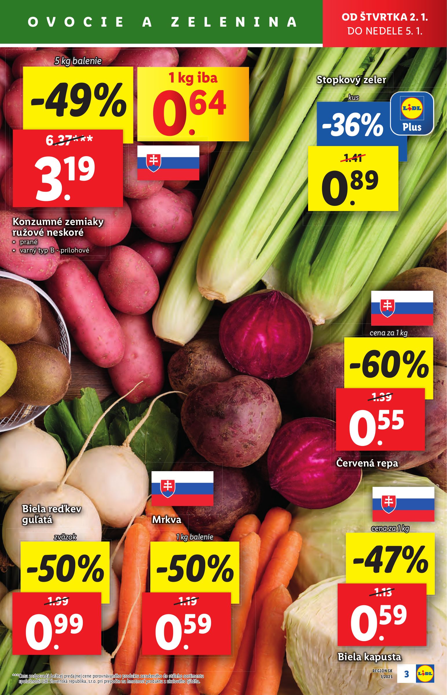 lidl - Lidl leták platný od 02.01. - 05.01. - page: 3