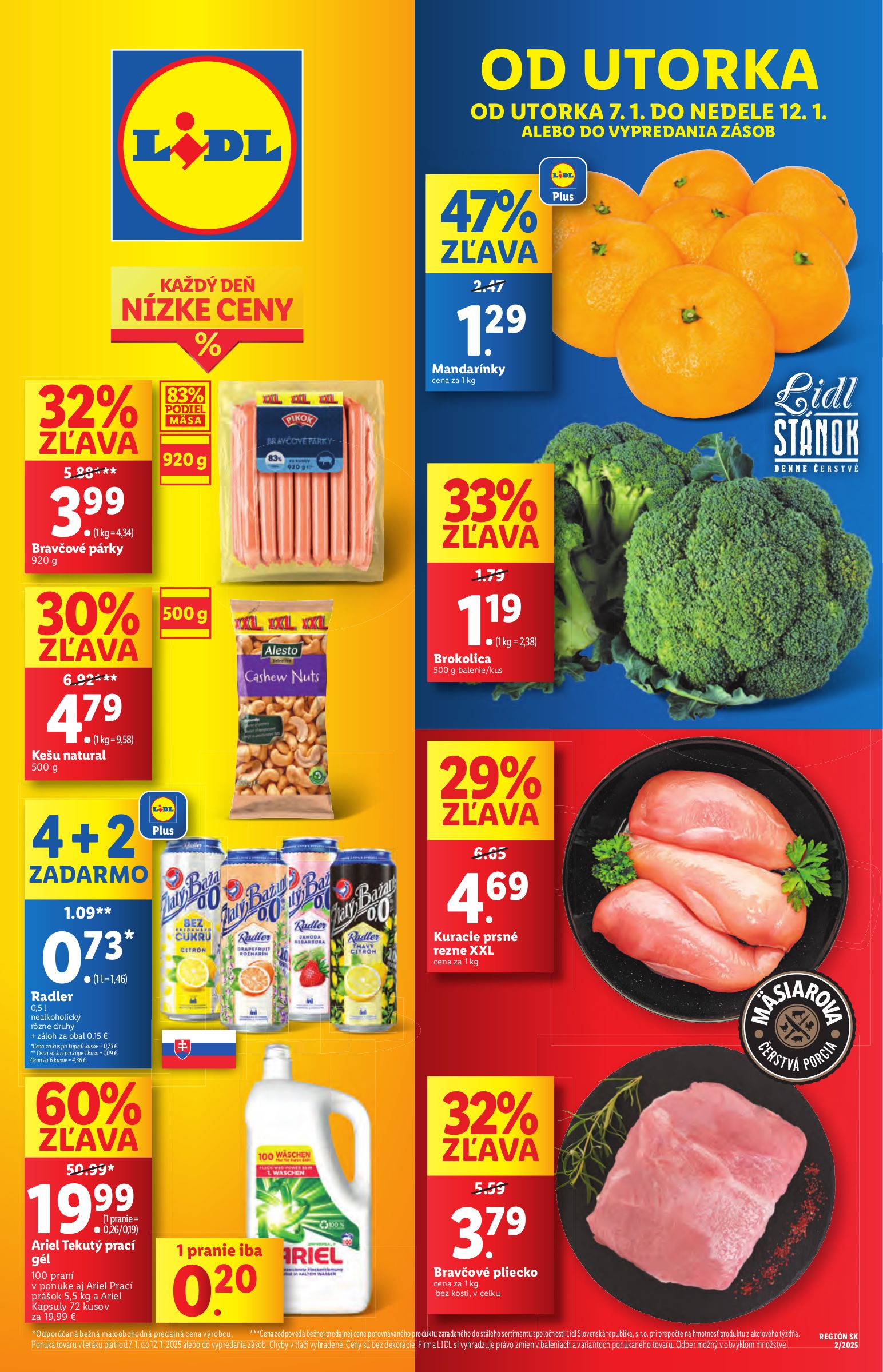 lidl - Lidl leták platný od 07.01. - 12.01.