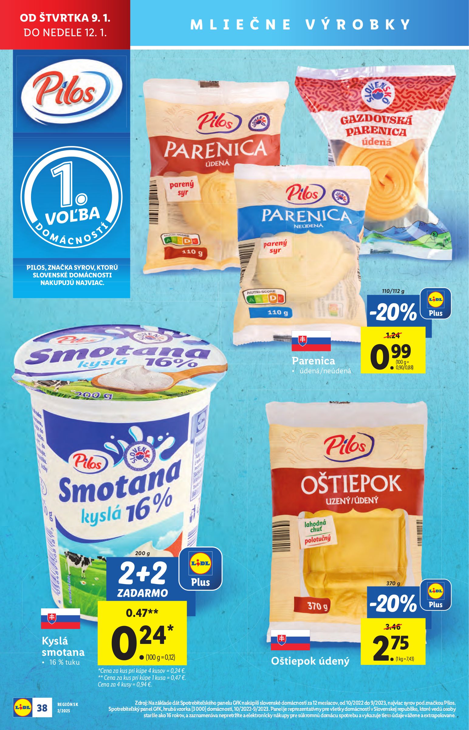 lidl - Lidl leták platný od 07.01. - 12.01. - page: 38