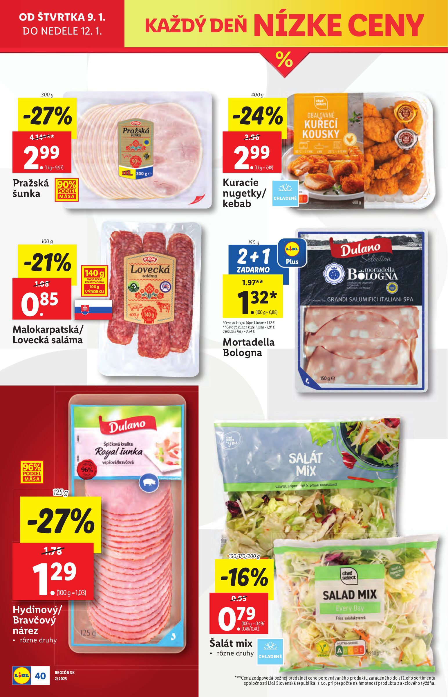 lidl - Lidl leták platný od 07.01. - 12.01. - page: 40