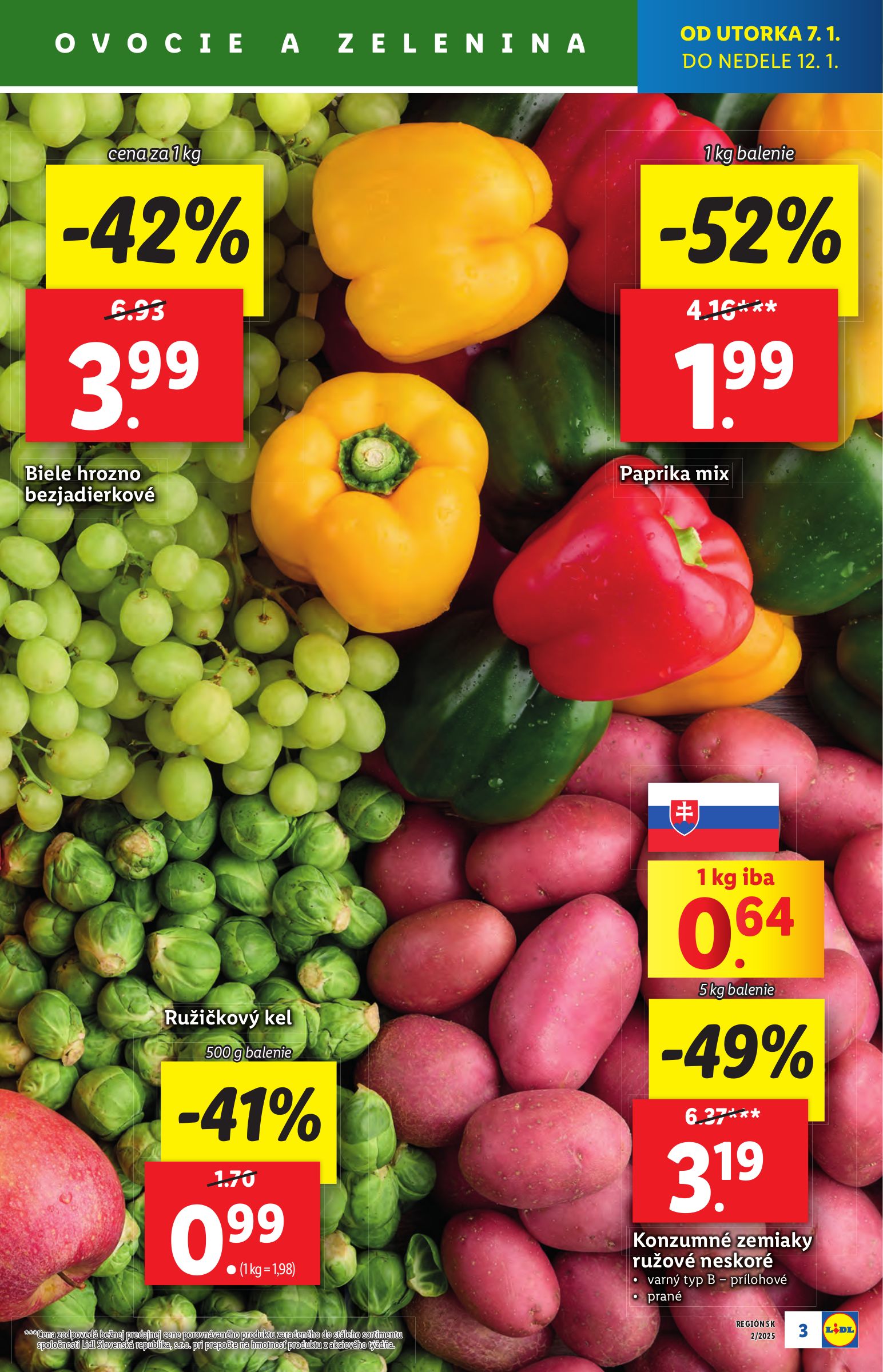 lidl - Lidl leták platný od 07.01. - 12.01. - page: 3