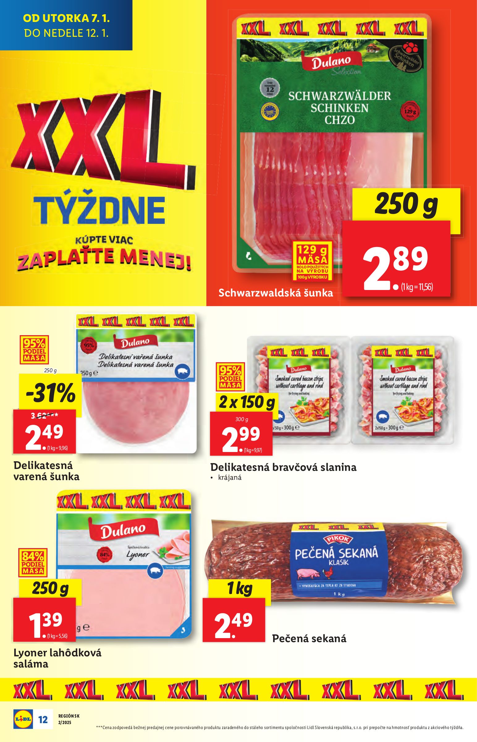 lidl - Lidl leták platný od 07.01. - 12.01. - page: 12