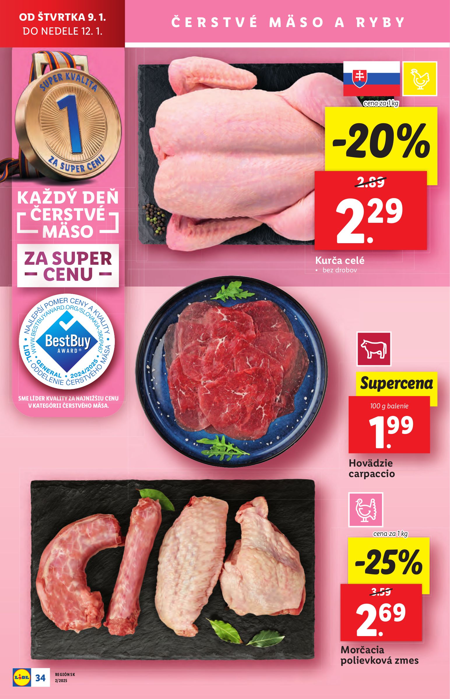 lidl - Lidl leták platný od 07.01. - 12.01. - page: 34