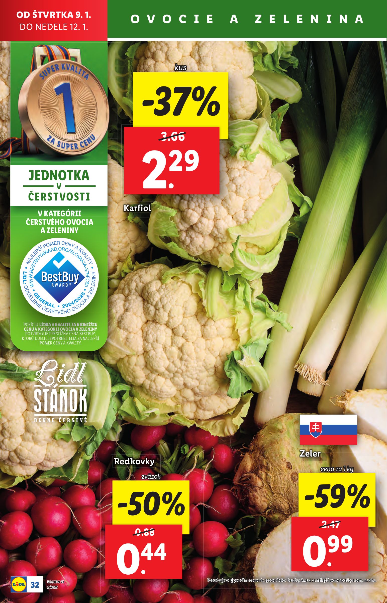 lidl - Lidl leták platný od 07.01. - 12.01. - page: 32