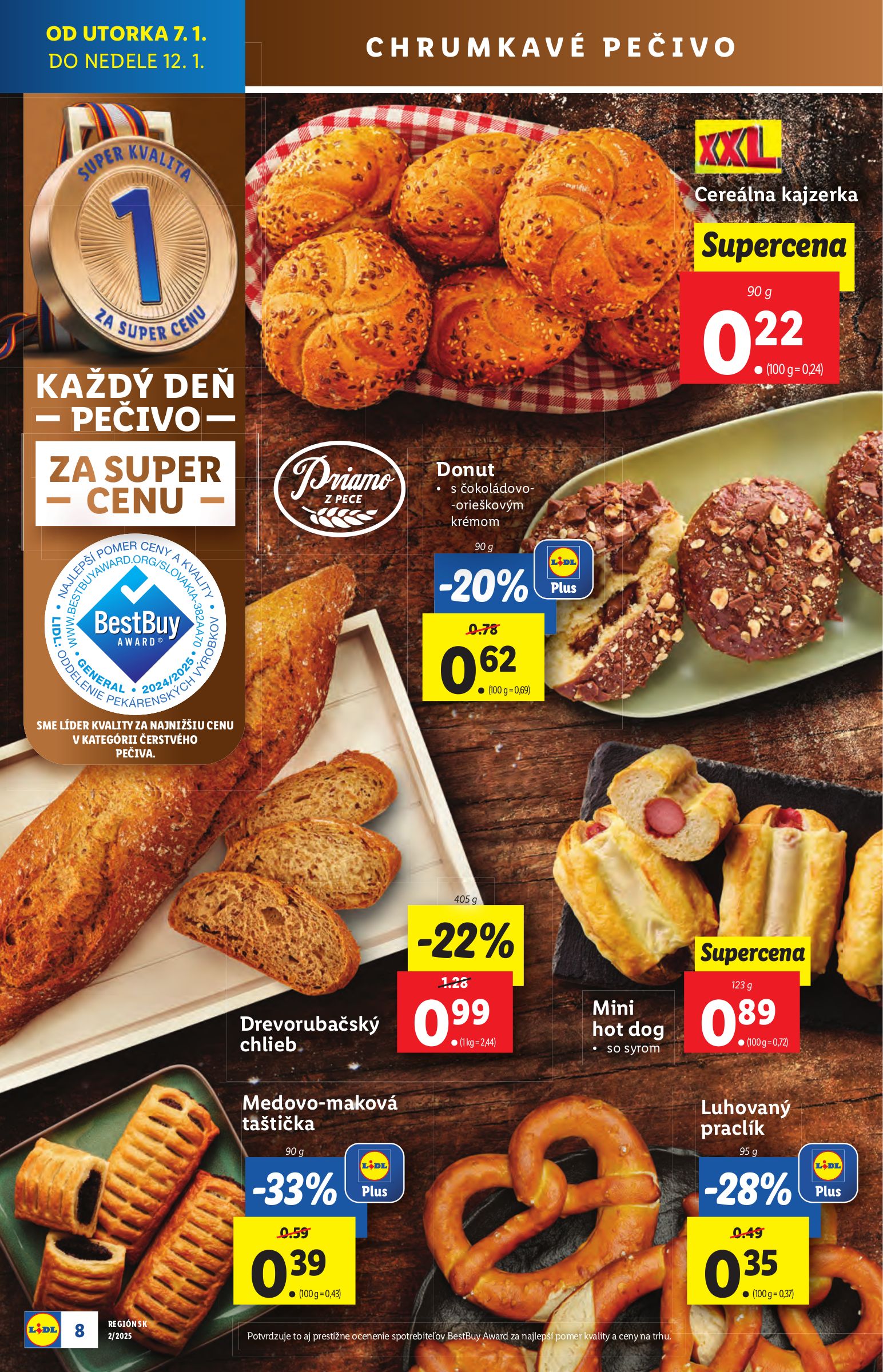 lidl - Lidl leták platný od 07.01. - 12.01. - page: 8