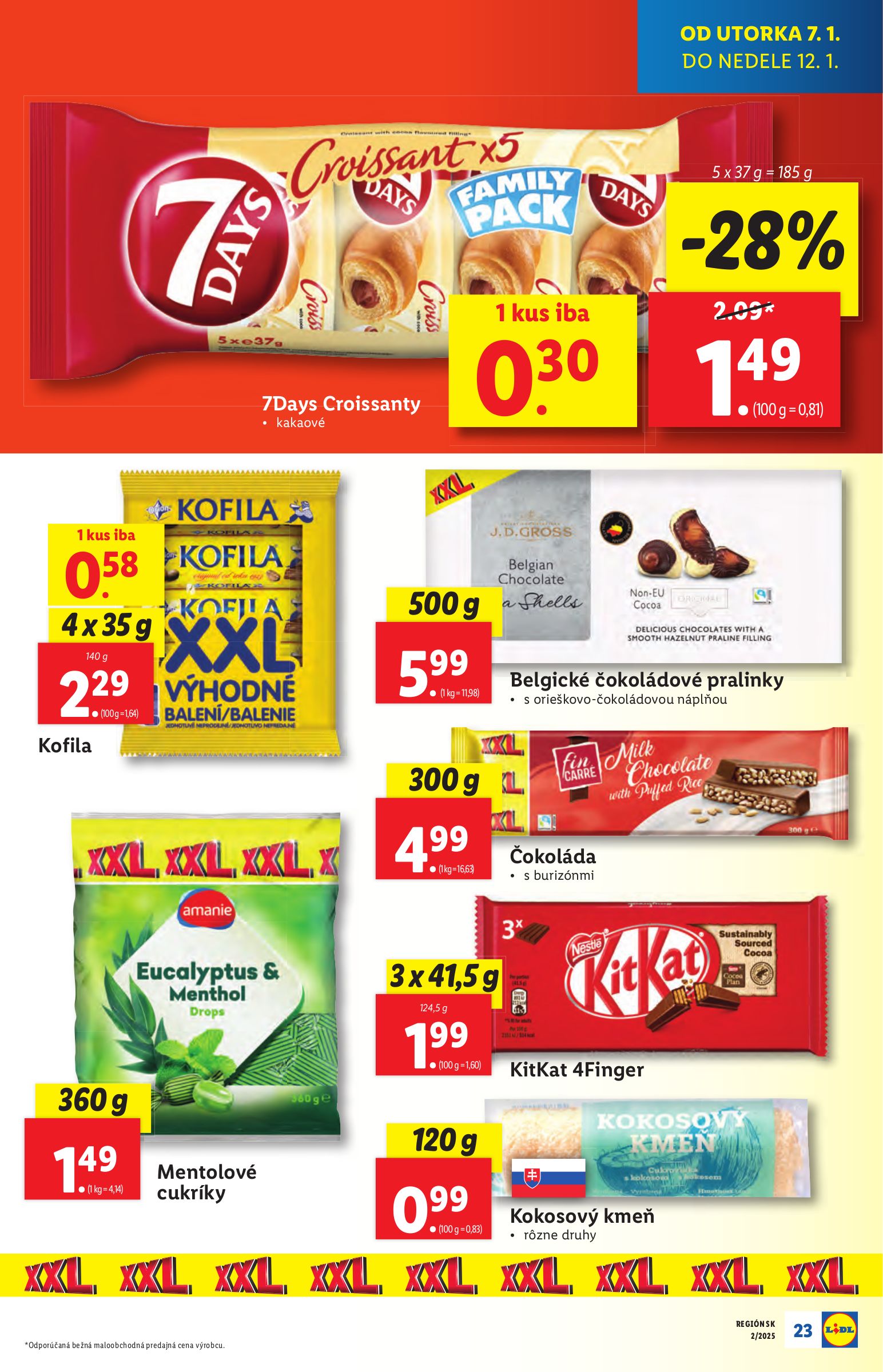 lidl - Lidl leták platný od 07.01. - 12.01. - page: 23