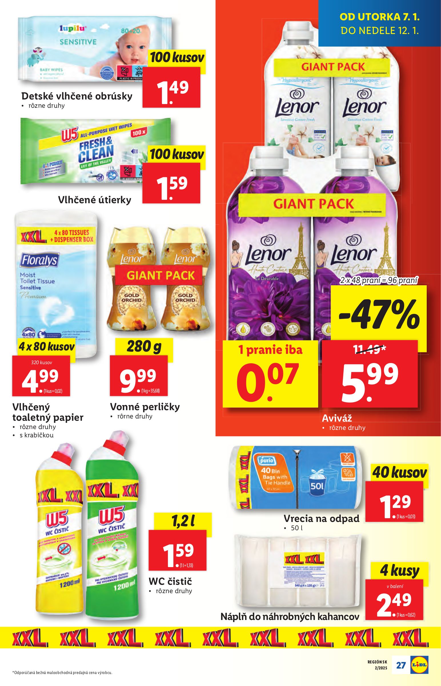 lidl - Lidl leták platný od 07.01. - 12.01. - page: 27