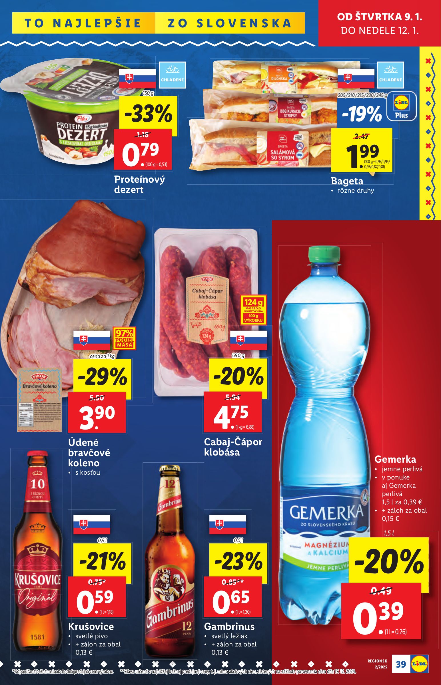 lidl - Lidl leták platný od 07.01. - 12.01. - page: 39