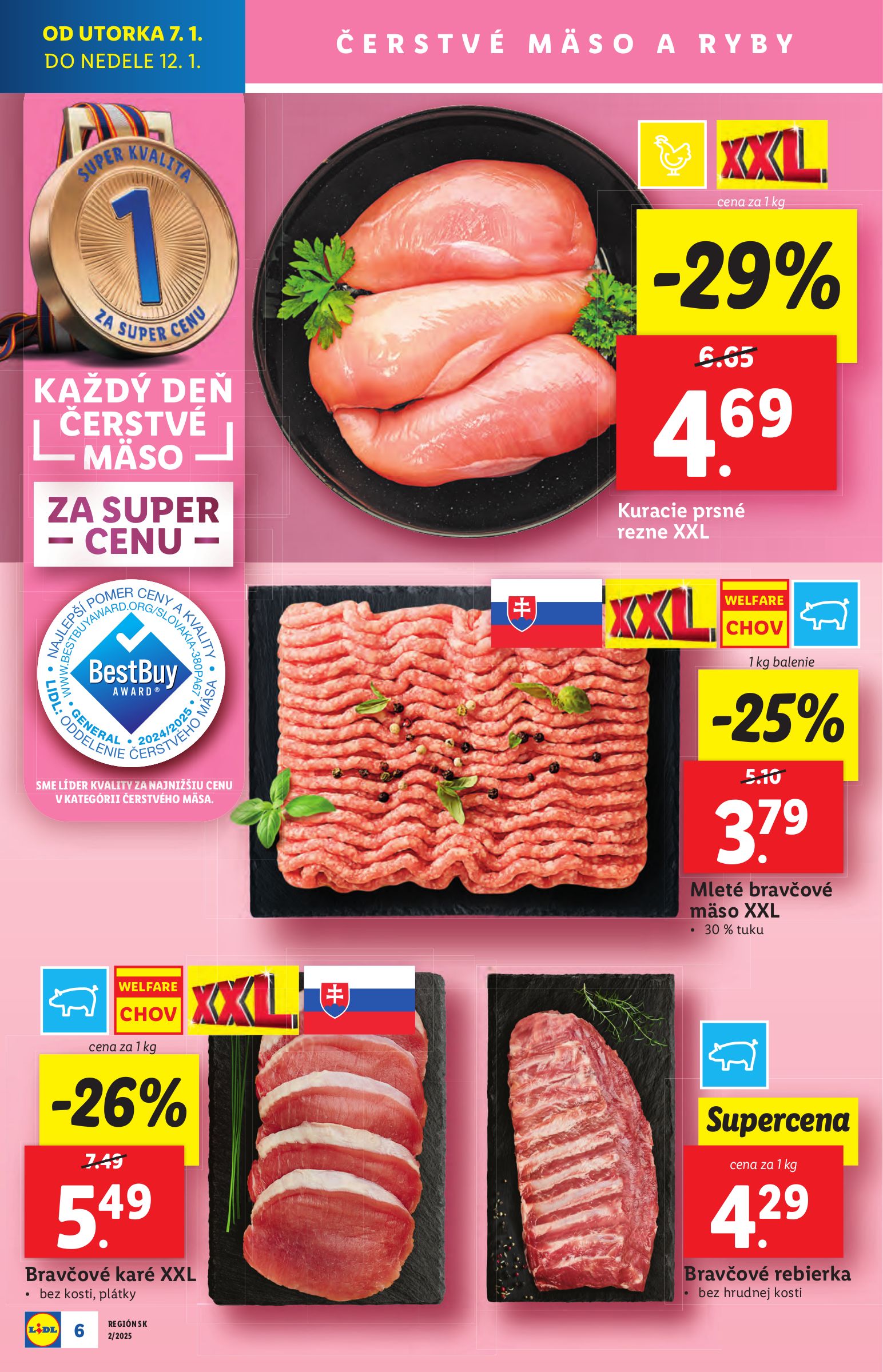 lidl - Lidl leták platný od 07.01. - 12.01. - page: 6