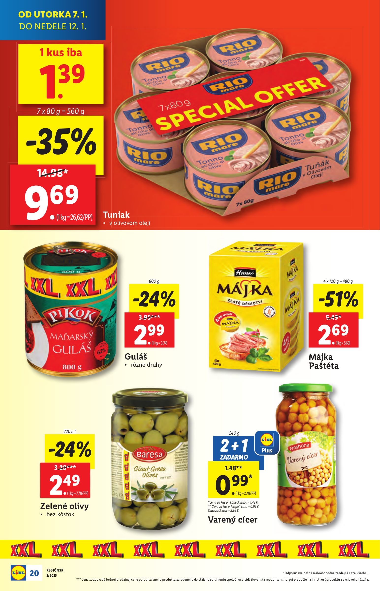 lidl - Lidl leták platný od 07.01. - 12.01. - page: 20