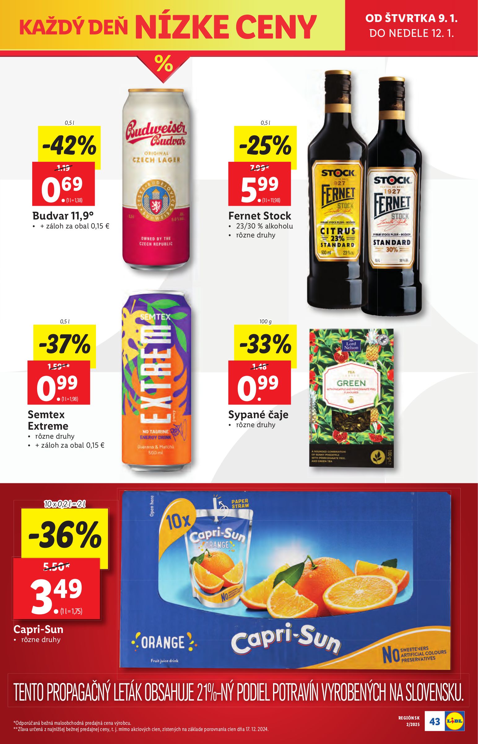 lidl - Lidl leták platný od 07.01. - 12.01. - page: 43