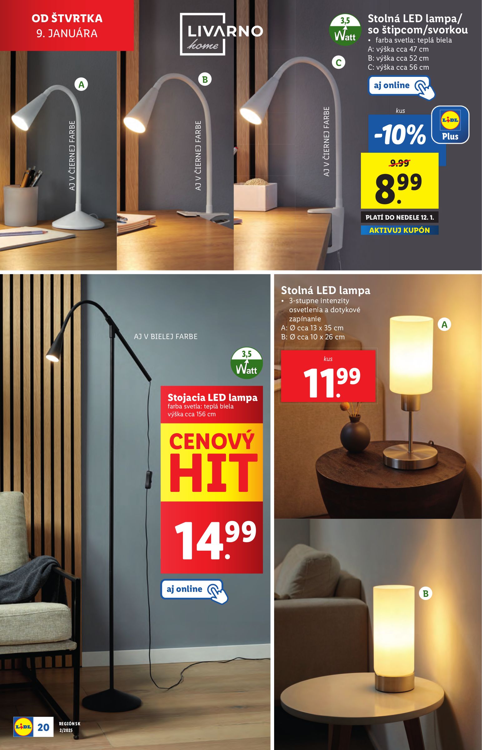 lidl - Lidl - Spotrebný tovar leták platný od 07.01. - 12.01. - page: 22