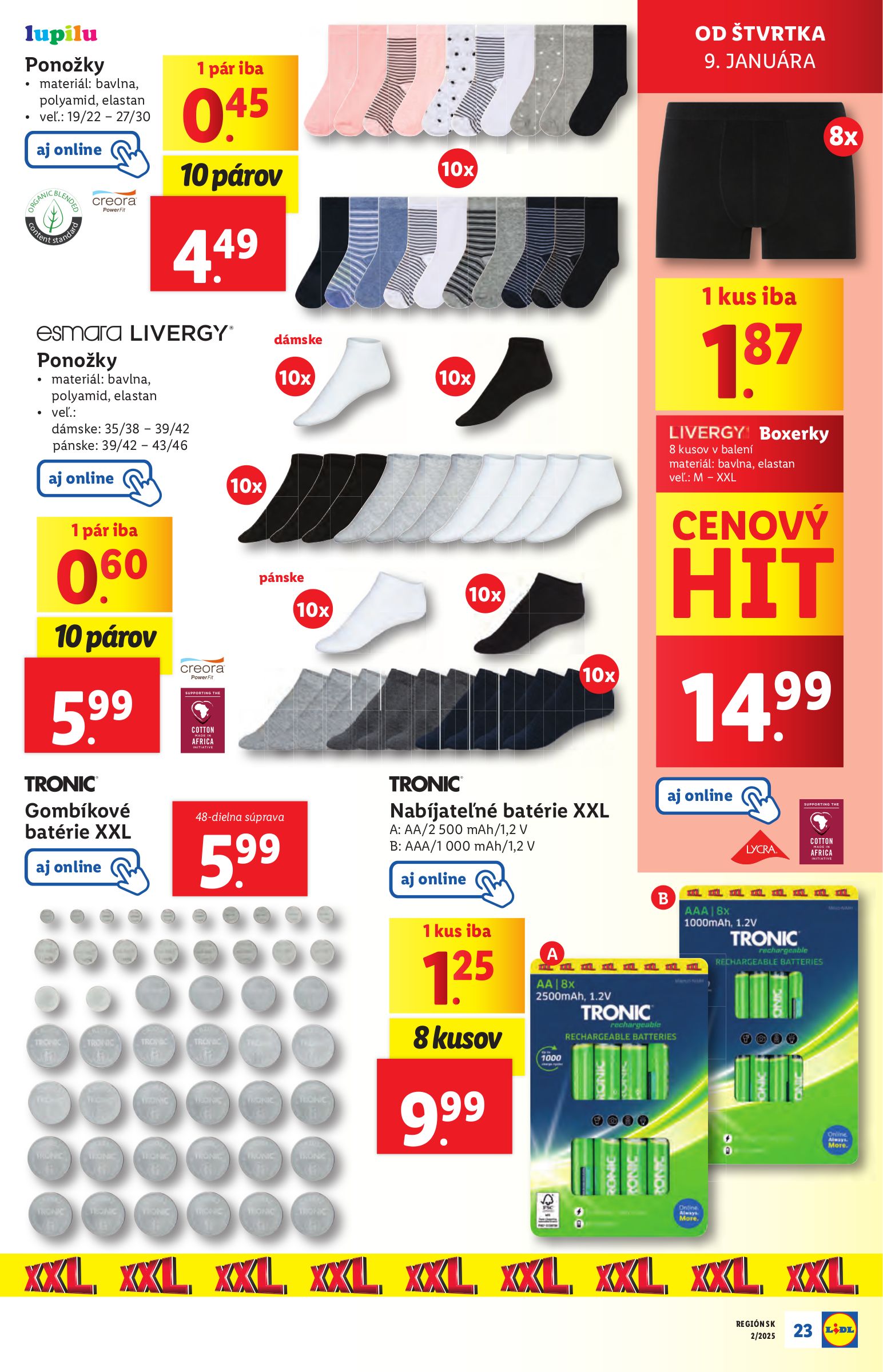 lidl - Lidl - Spotrebný tovar leták platný od 07.01. - 12.01. - page: 25