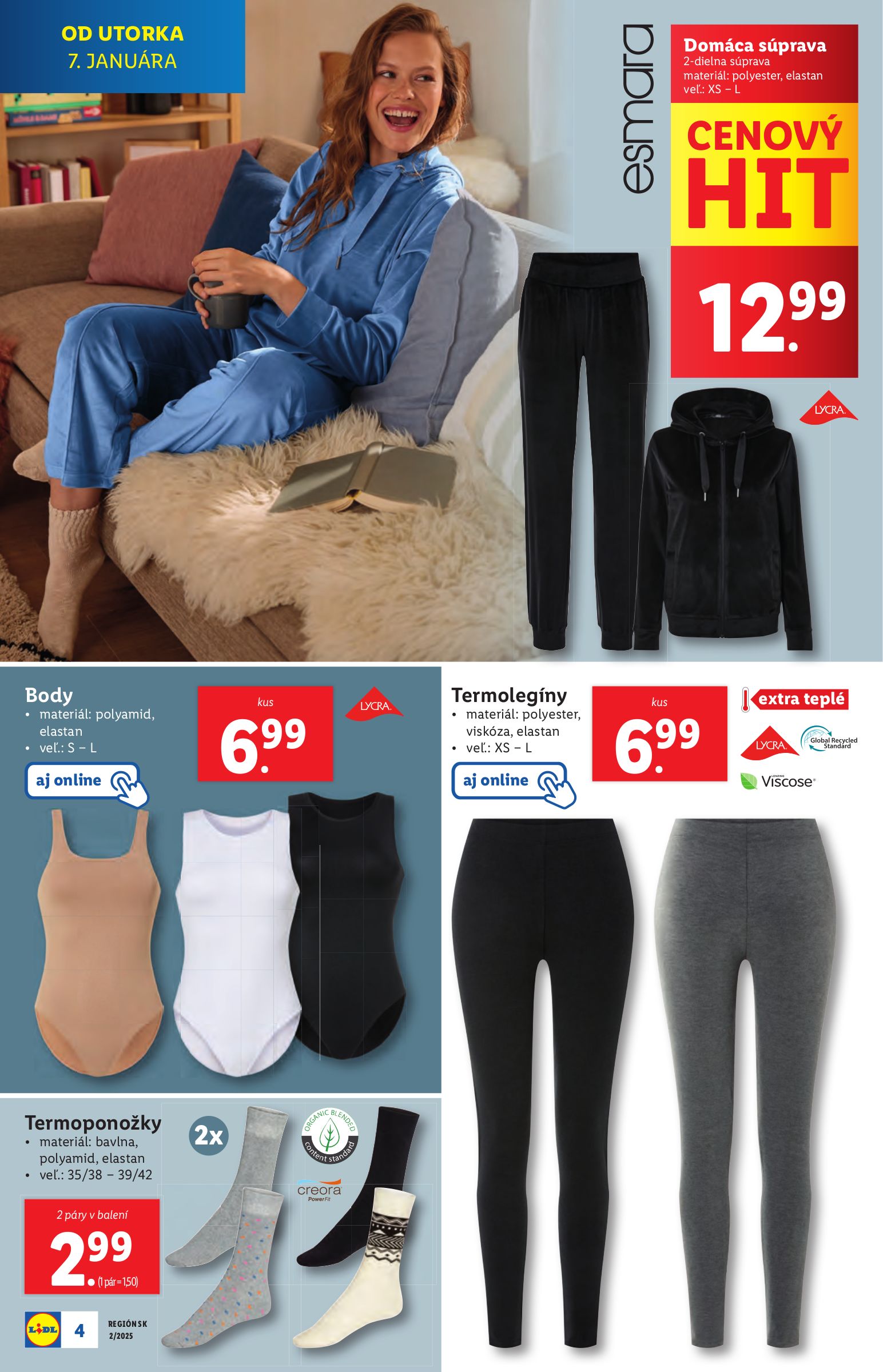 lidl - Lidl - Spotrebný tovar leták platný od 07.01. - 12.01. - page: 4