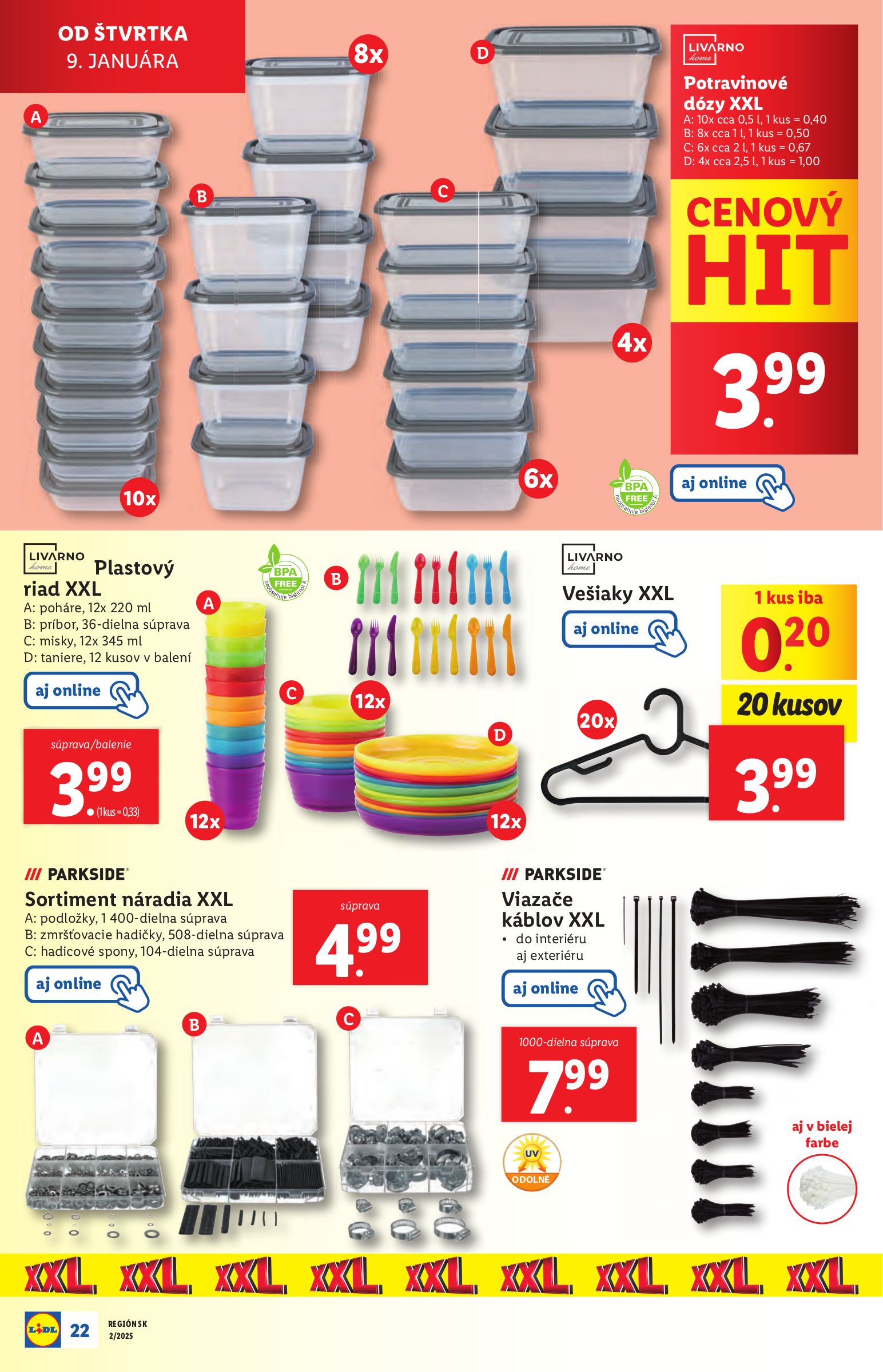 lidl - Lidl - Spotrebný tovar leták platný od 07.01. - 12.01. - page: 24