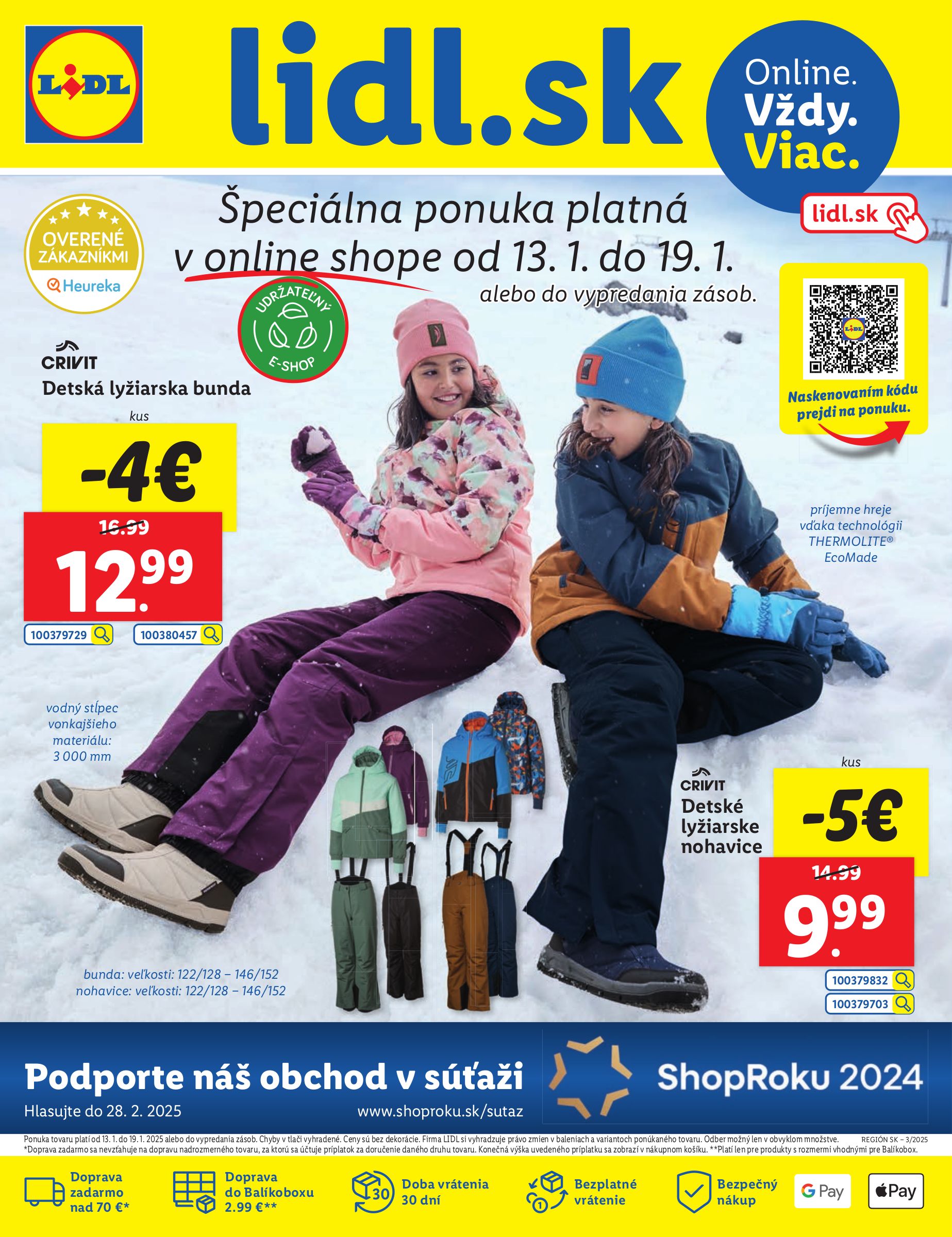 lidl - Lidl.sk leták platný od 13.01. - 19.01.